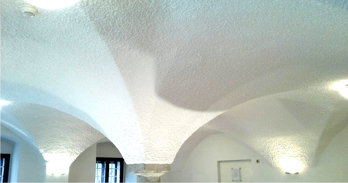 Akustik-Spritzputz